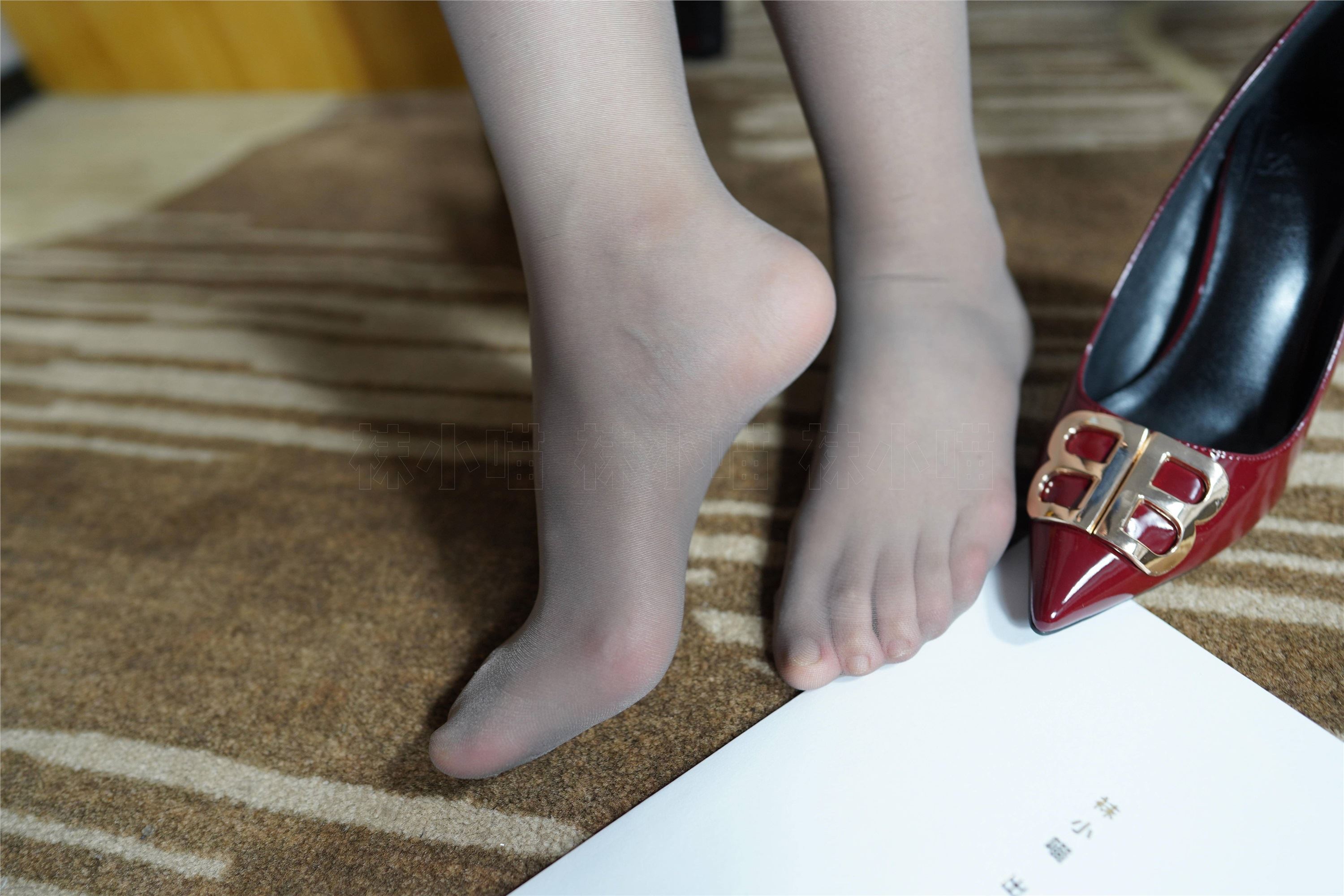 kittyWawa袜小喵  KT257 宝蓝色职业套装